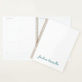 Calligraphy Simple Plain Professional Name プランナー手帳 (ディスプレー)