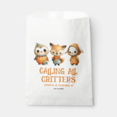 Calling All Critters Woodland Fall Kids' Birthday フェイバーバッグ (正面)