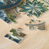 Calling All Elves Snowflakes Hail Christmas Party  ジグソーパズル (側面)