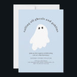 Calling All Ghouls and Goblins Birthday Invitation 招待状<br><div class="desc">Needing a spooky Halloween birthday invitation for your little one? Look no further! With this cute invitation,  you can change the background color to match your overall theme.</div>