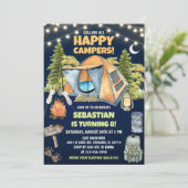 Calling All Happy Campers Birthday 招待状 (スタンド正面)