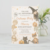 Calling All Monsters Halloween Birthday 招待状 (スタンド正面)