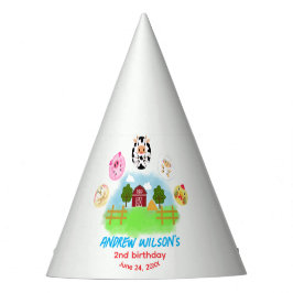 Calling All Party Animals Rustic Farm Barn Yard パーティーハット