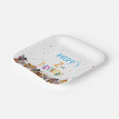 Calling All Party Animals! Zoo Birthday  ペーパープレート (傾斜あり)