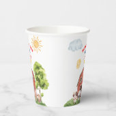 Calling All Party Farm Animals 1st Birthday 紙コップ (左)