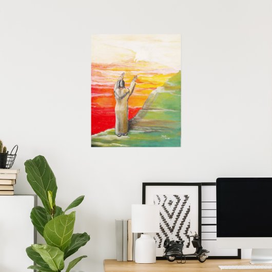 Calling Eagle Ancestsプリント ポスター (ホームオフィス)