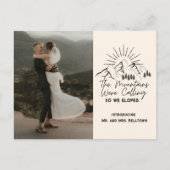 Calling Mountains Elopmentポストカード ポストカード (正面)