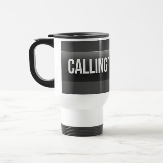 "Calling the Shots" 医療従事者 トラベルマグ (左)