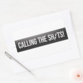 Calling the Shots - Medical Professional 長方形シール (封筒)