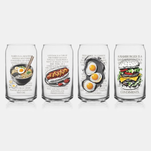 CallisC Artsによるラーメンヴィンテージスケッチ⭐⭐⭐⭐⭐ ガラス缶 (正面)