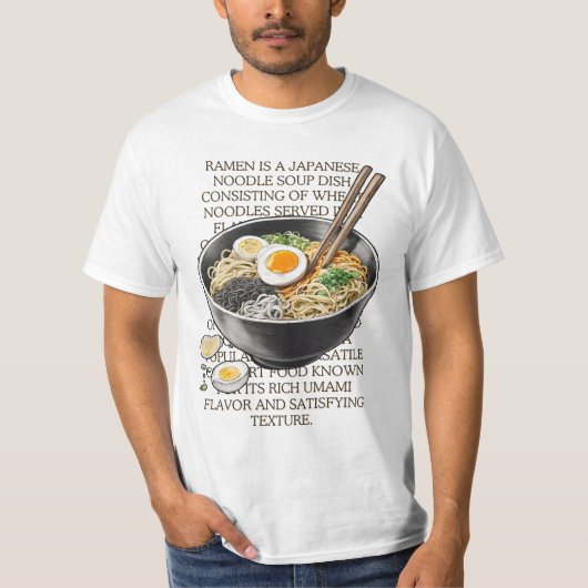 CallisC Artsによるラーメンヴィンテージスケッチ⭐⭐⭐⭐⭐ Tシャツ (正面)