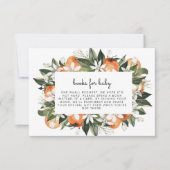 CALLLIOPEかわいこちゃんオレンジベビー格納用ブック 招待状 (正面)