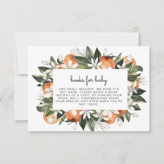 CALLLIOPEかわいこちゃんオレンジベビー格納用ブック 招待状 (正面)