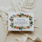 CALLLIOPEかわいこちゃんオレンジベビー格納用ブック 招待状