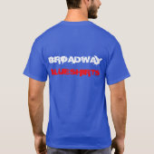 Cally Broadway Blueshirts大尉 Tシャツ (裏面)