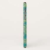 CALMと保Cupcakesは食べ、任意の色のティール（緑がかった色）を変更します Case-Mate iPhoneケース (裏面/左)