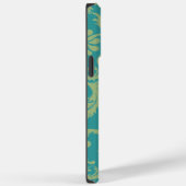 CALMと保Cupcakesは食べ、任意の色のティール(緑がかった色)を変更します Case-Mate iPhoneケース (裏面 / 右)