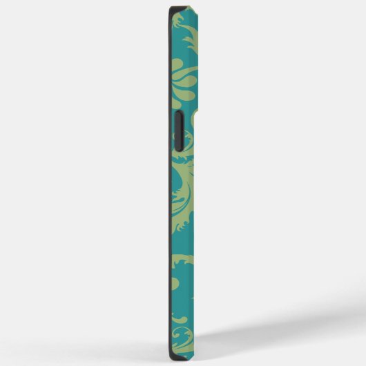 CALMと保Cupcakesは食べ、任意の色のティール(緑がかった色)を変更します Case-Mate iPhoneケース (裏面 / 右)