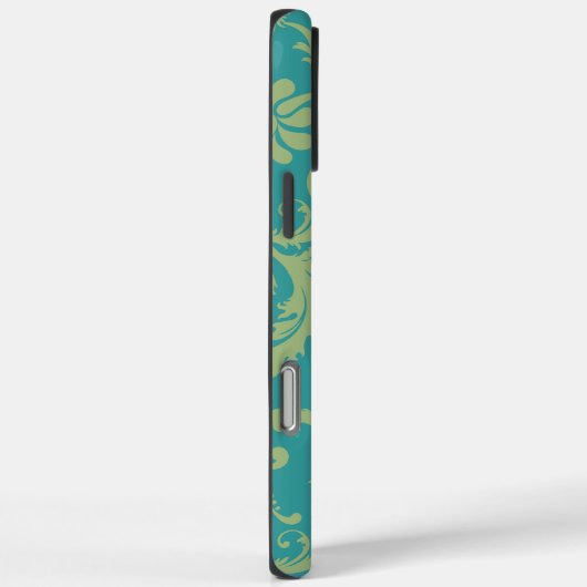 CALMと保Cupcakesは食べ、任意の色のティール(緑がかった色)を変更します Case-Mate iPhoneケース (裏面 / 右)