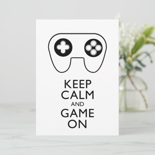 CALMと保GAME ON – ゲームパッド (スタンド正面)