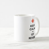 Calmと保Git Revert Coffee Cup コーヒーマグカップ (正面右)