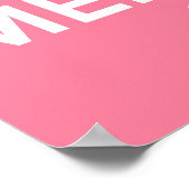 Calmと保Mermaid Onプリントポスター ポスター (角)