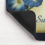 Calmは超大国の感動的引用文フローラ マウスパッド (コーナー)