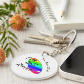 Calmホリはっきりしたゾンサーフィン キーホルダー (正面右)