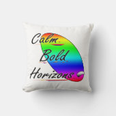 Calmホリはっきりしたゾンサーフィン クッション (正面)
