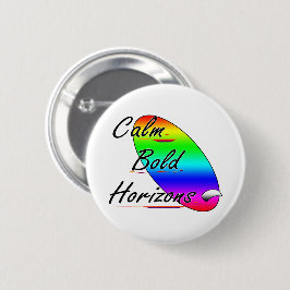 Calmホリはっきりしたゾンサーフィン 缶バッジ