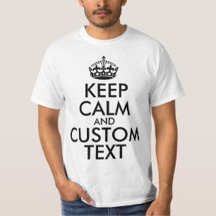Calm保と独自のMake Add文字の作成 Tシャツ