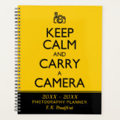 Calm保と運Aカメラのプランナー プランナー手帳 (正面)