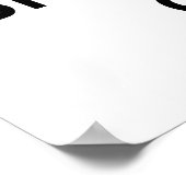 Calm保とBhangra On踊りカスタマイズ可能 ポスター (角)