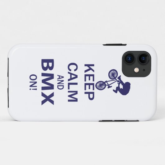 Calm保とBMXオン Case-Mate iPhoneケース (裏面(横))