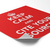 Calm保とCite Your Sourcesのポスター ポスター (角)