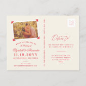 Calm保とDate Chrileスクリプトの保存おもしろい 案内ポストカード (裏面)