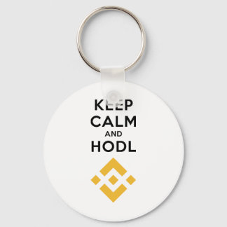 Calm保とHodl Binance Keychain キーホルダー