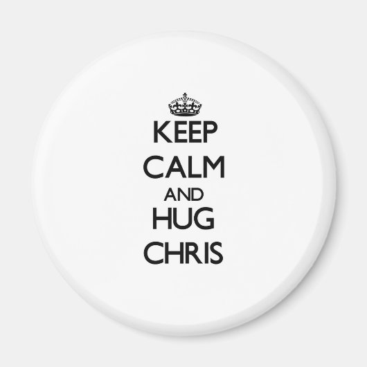 Calm保とHug Chris マグネット (正面)