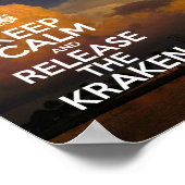 Calm保とKrakenのポスターをリリース ポスター (角)
