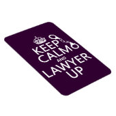 Calm保とLawyer Up (任意の色) マグネット (右側)