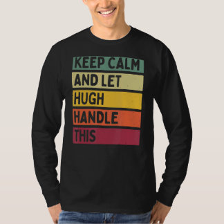Calm保とLet Hughこのレトロ引用文 Tシャツ