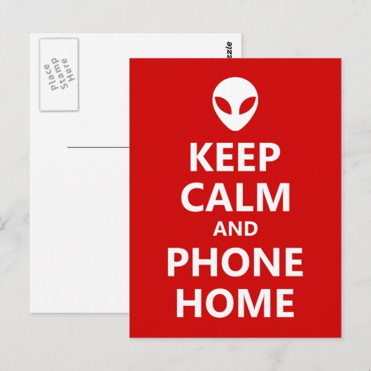 Calm保とPhone Home ポストカード (正面/裏面)