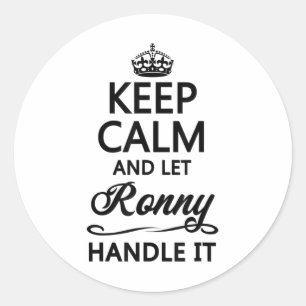 Calm保とRonnyに_名Gifを取り扱わおもしろいせる ラウンドシール