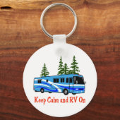 Calm保とRVオン キーホルダー (正面)