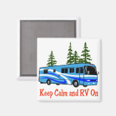 Calm保とRVオン マグネット (正面/裏面)