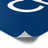 Calm保とSpell Check(エラーあり)(任意の色) ポスター (角)