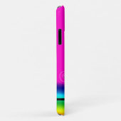 Calm保とUnicorn On (虹) Case-Mate iPhoneケース (裏面/右)