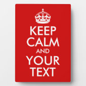 Calm保とYour Text フォトプラーク (正面)