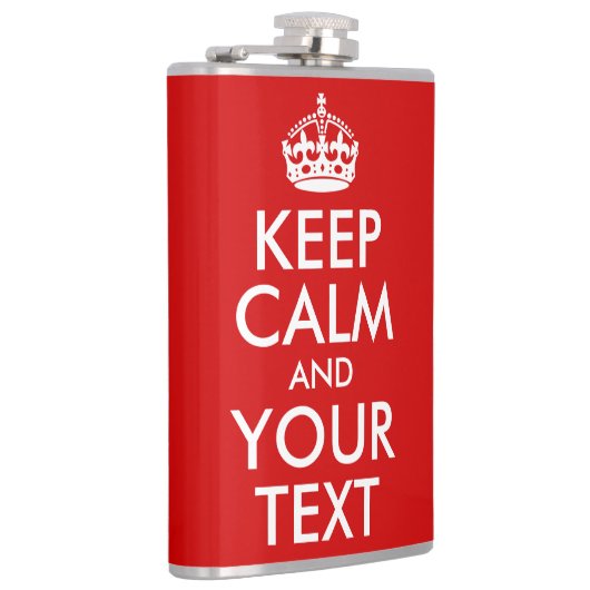 Calm保とYour Text フラスク (右)