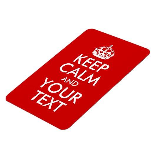 Calm保とYour Text マグネット (左側)